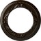 Ekena Millwork Roped Medway Ceiling Medallion (Fits Canopies up to 7 1/2"), 12 1/4"OD x 7 1/2"ID x 7/8"P, Bronze CM12MEBZS - alternate 1